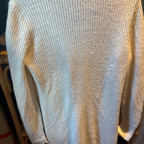 CAbi Cream Knit Cardigan Sweater longline - Picture 3 of 3